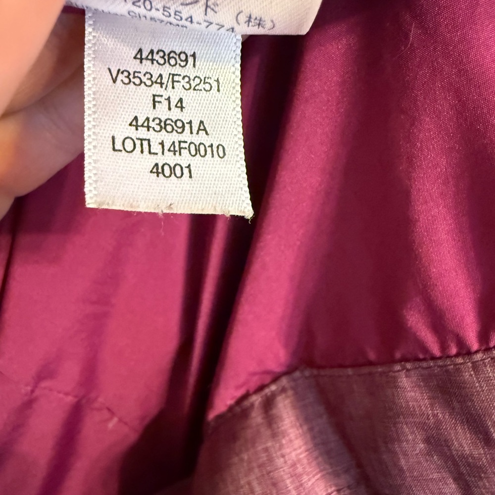 Lands' End Women's sz18 Plum Puffer Jacket - Picture 7 of 9